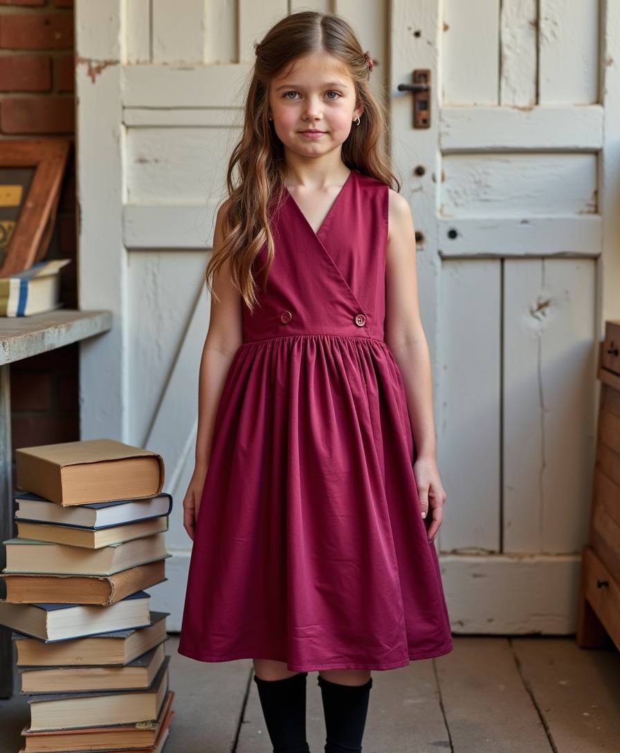 Vestido Ailyn estilo japones para niñas