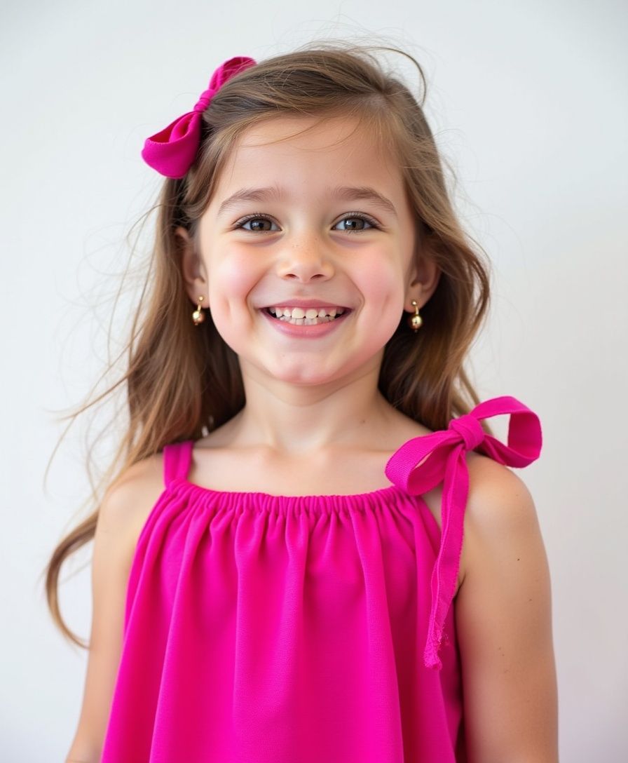 Vestido Abi con estilo Americano para niñas